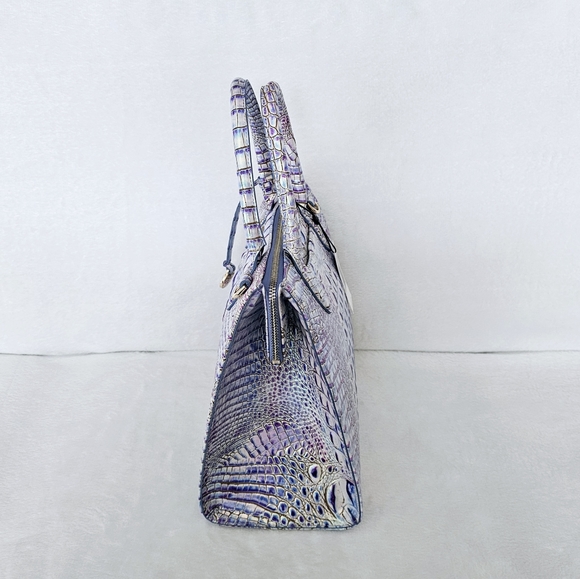 NWT Brahmin HARMONIOUS Large Caroline w/ Veronica Wallet !!GORGEOUS IRIDESCENT!! - Picture 4 of 16